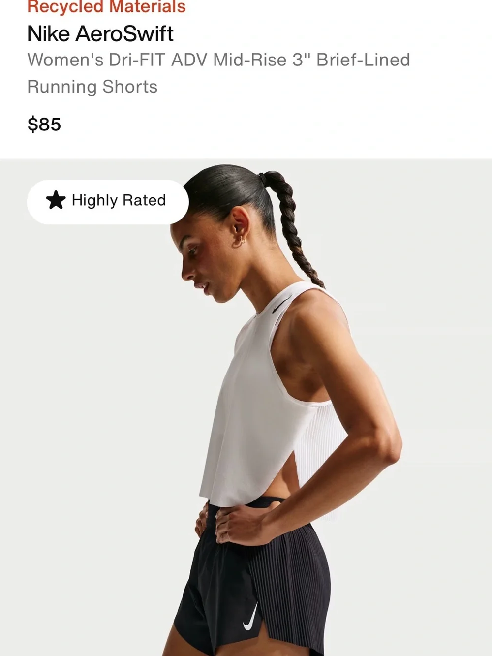 Nike black athletic